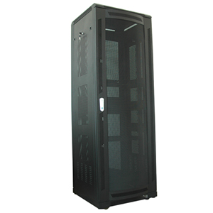 120078/ASY - Locking Floor Cabinet Rack - 23.5" Deep - 40U  (Fully Assembled)